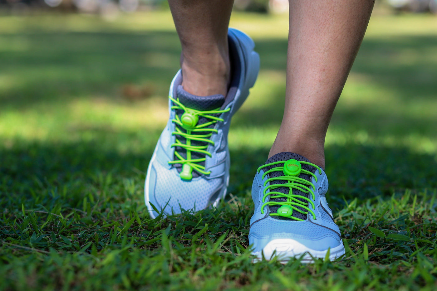 Laceez Lock and Run Elastic No-Tie Round Shoelaces